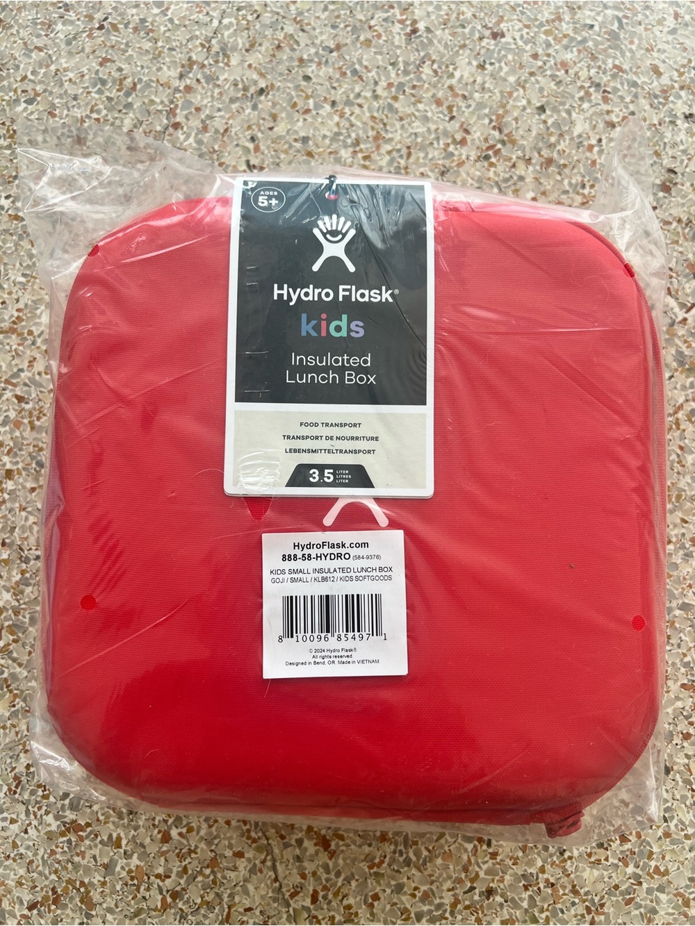 Hydro Flask Kids Insulated Lunch Box - Red